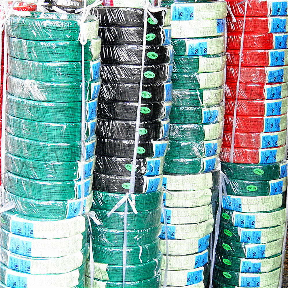 厂家直销正标UL1015电子线20AWG美标镀锡线材耐高温80度20号导线#