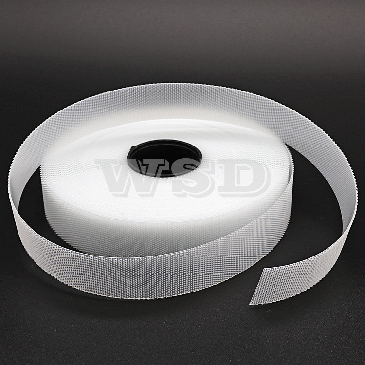 厂家销售尼龙射出勾 双面塑料钩 软薄透明射出钩 魔术贴婴儿