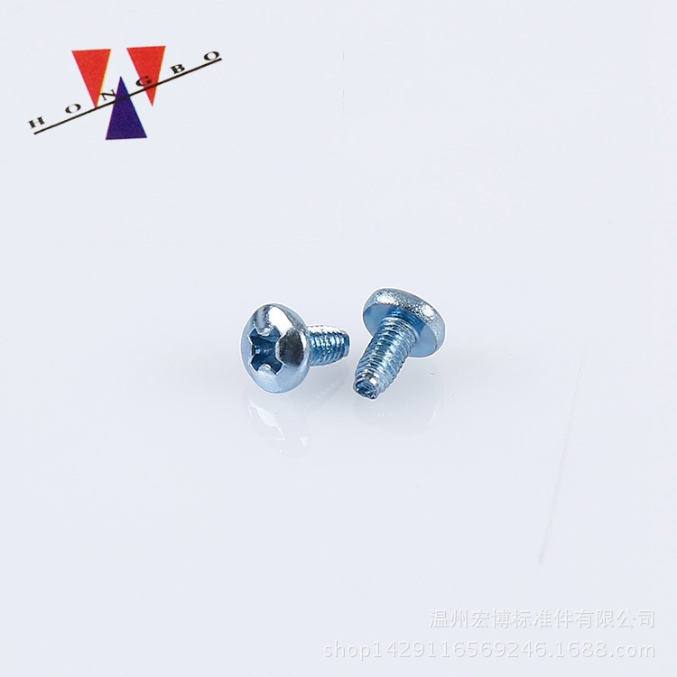 专业生产精密机械设备紧固连接器件 盘头3*6十字三角牙自攻螺丝
