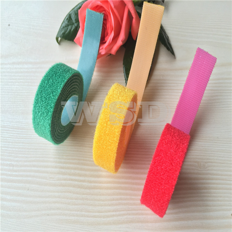 厂家T形背对背魔术贴  魔术贴扎带理线带 双面扣带 魔术粘扣带