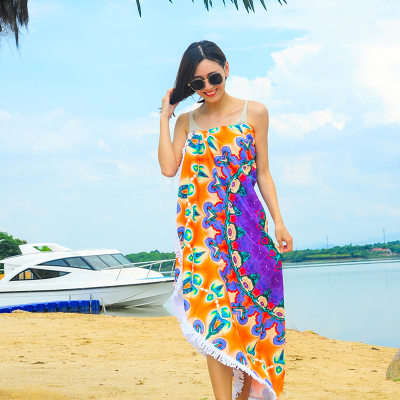 Estera de yoga Toalla de playa antideslizante productos genuinos protección del medio ambiente estera de yoga manta estera de fitness estera de yoga toalla fábrica al por mayor