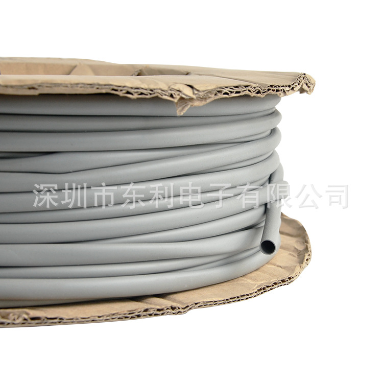 CPU套管灰色绝缘硅胶管电机/电器IC绝缘散装导热硅胶管10*11软管