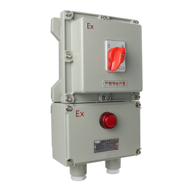 加工各种 防爆断路器 BDZ52 防爆空气开关  16-32A 防爆配电箱