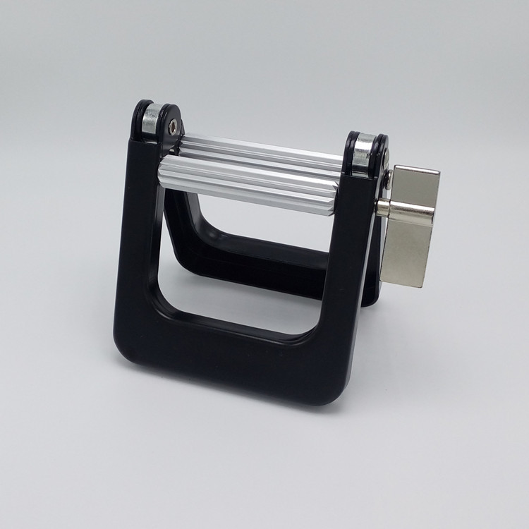 Strumenti all'ingrosso, spremi dentifricio in lega di alluminio per parrucchieri, dispenser per pasta colorante, metallo_voghion.com