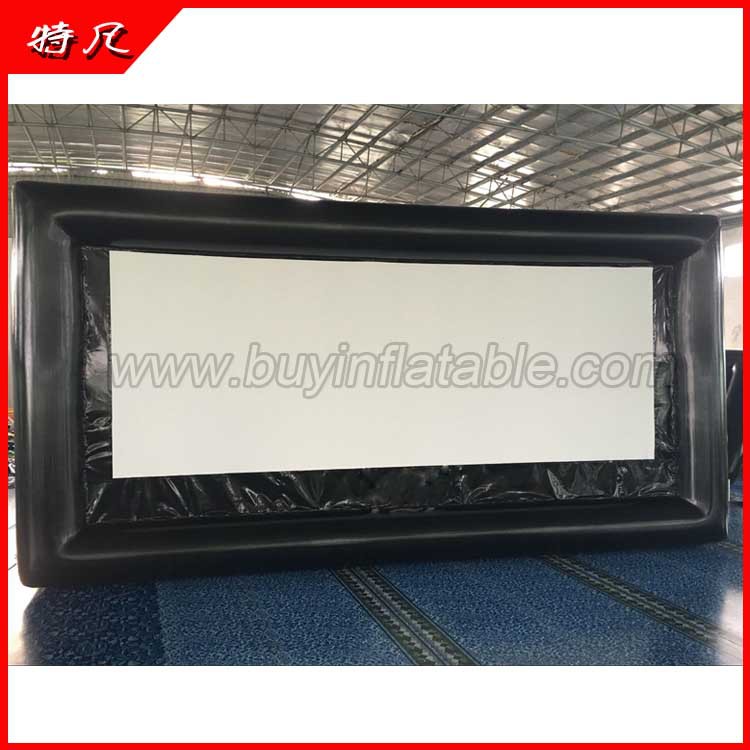 充气电影屏幕大型移动充气广告牌投影屏幕户外充气屏幕一件批发