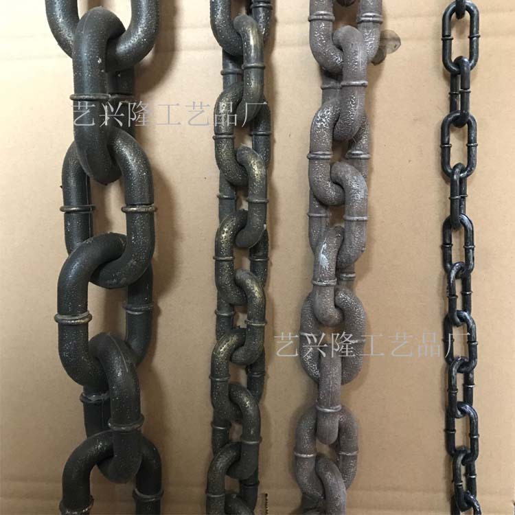 Esposas de Halloween cadenas fantasmas horrores props cine y televisión torturas prisioneros simulación de cadenas bar decoración de baile