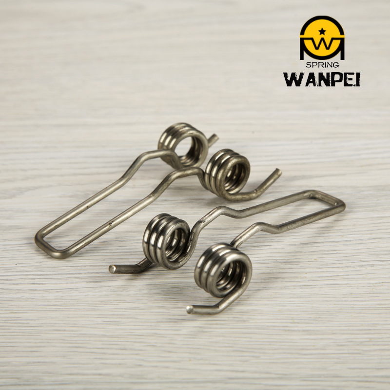 汽车配件生产厂家专业定 制不锈钢双扭簧线成型弹簧异形扭力扭簧