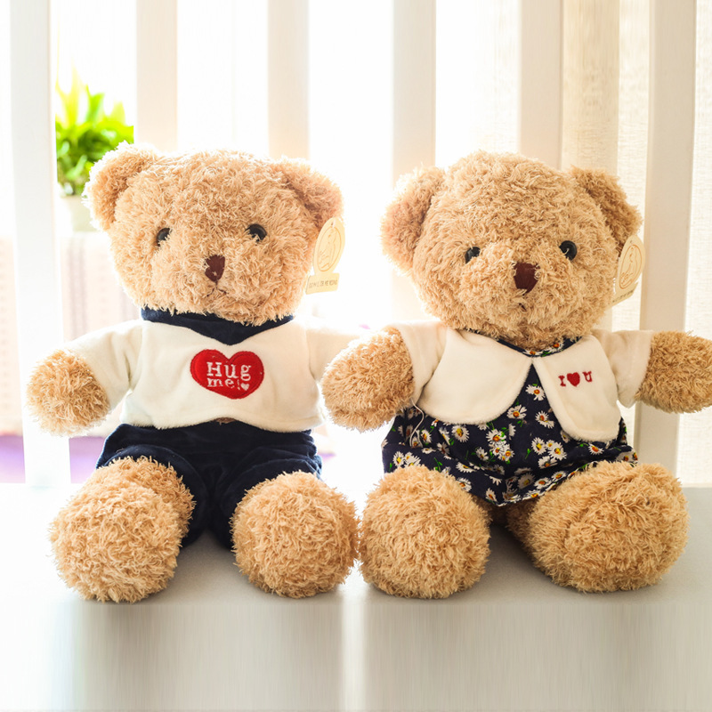 Teddy Bear Doll Large Hug Bear Stuffed Toy Bear for Girlfriend Rag Doll Couple Bear Birthday Gift for Girlfriend