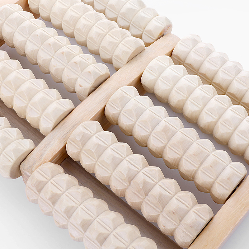 Bold steel Six -row roller soles of the sole massage device Lotus…
