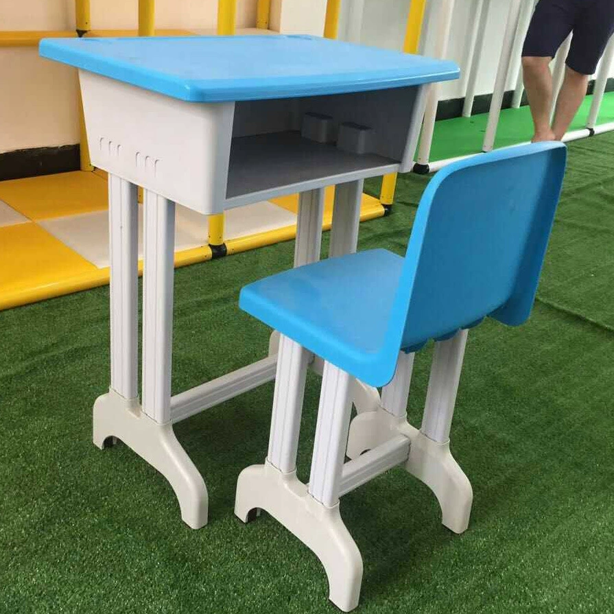 Пластиковые стальные парты и стулья для учащихся начальной и средней школы, класс учебного пособия, детский сад, одинарные двойные пластиковые парты и стулья, учебный стол