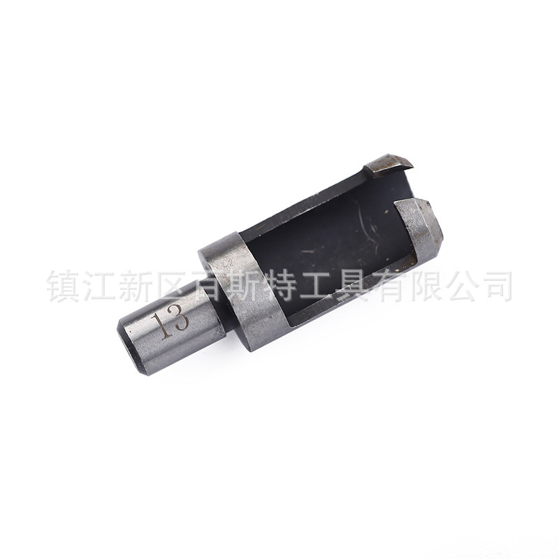 Carbon steel wood plug cutter Wood plug drill woodworking drill claw type Wood mortise drill woodworking chamferer