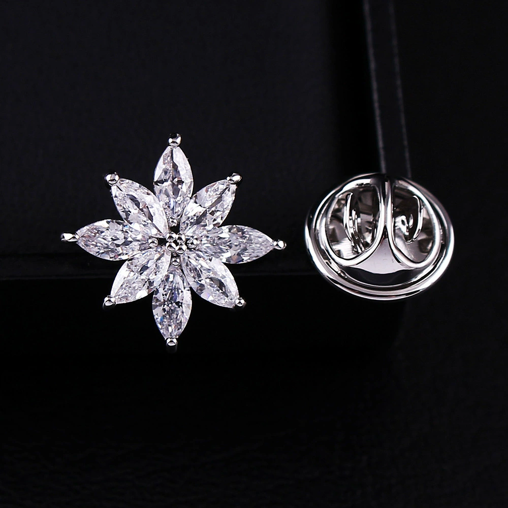 Brooch, protective underware with zircon, elite accessories, high-quality style, micro incrustation
