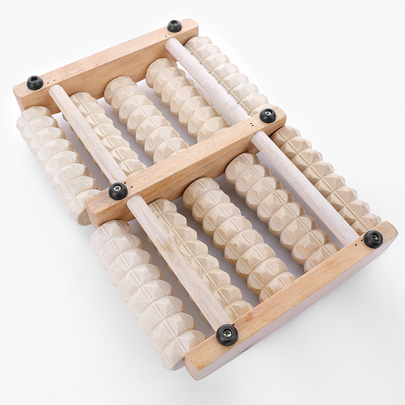 Bold steel Six -row roller soles of the sole massage device Lotus…