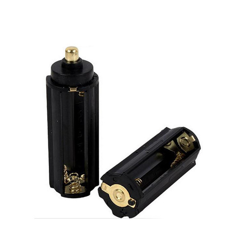 Factory wholesale 18650 plastic battery holder 3 sections 7 number led flashlight K5 battery holder 