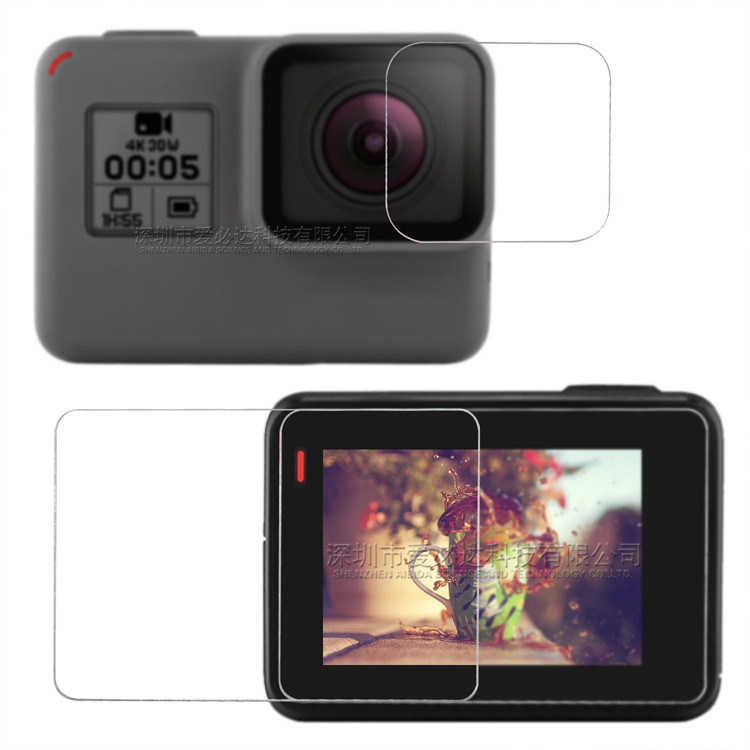 GoPro Hero 5 Tempered Film Hero 5 Camera Tempered Glass Film Sports Diving Camera Lens Film