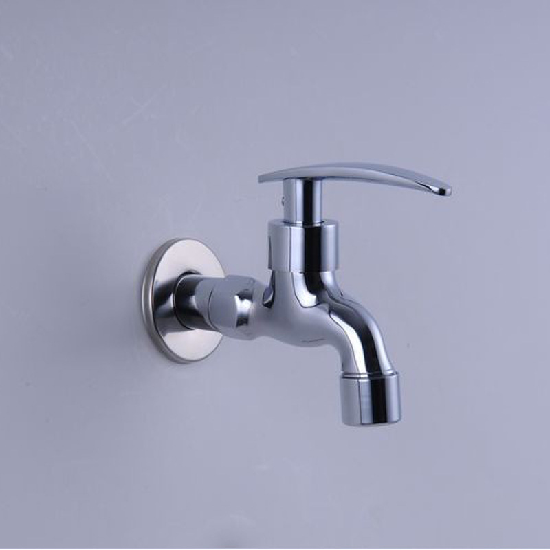 Yao Peng cobre lavadora grifo fregona piscina solo frío alargado uno en dos grifo galvanoplastia pequeño grifo
