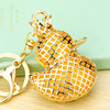 Cute yellow duck, keychain, metal pendant, Birthday gift, wholesale