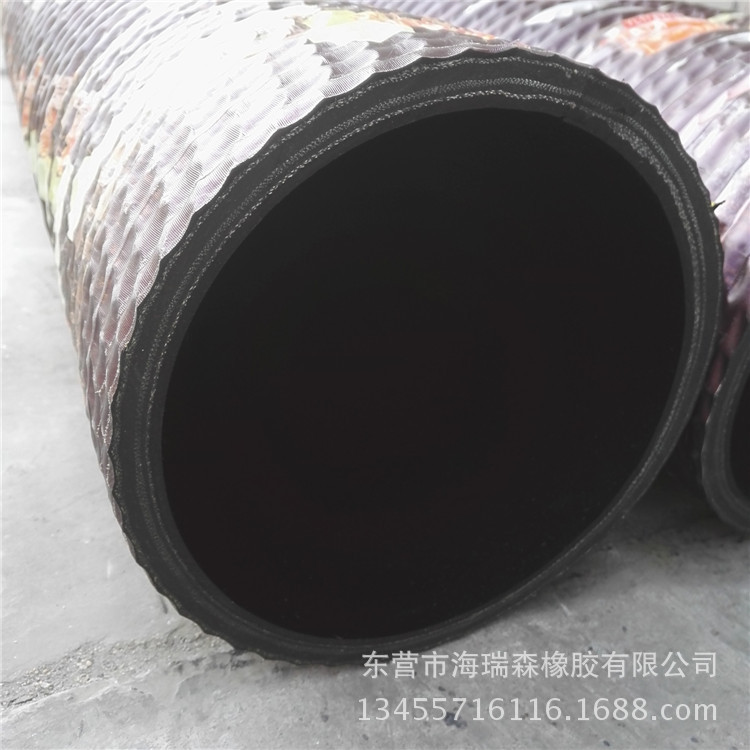 生产优质埋吸橡胶钢丝管 优质耐腐橡胶制作 吸排水 油 橡胶钢丝管