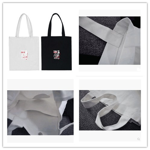 环保帆布袋手提袋 布袋可印刷LOGO 空白棉布袋帆布袋子