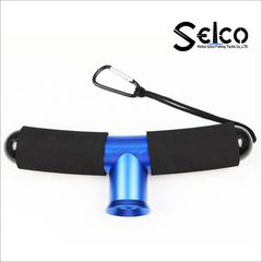 賽高肚頂腰帶 鋁合金 金屬船釣深海釣竿托 魚竿支架托