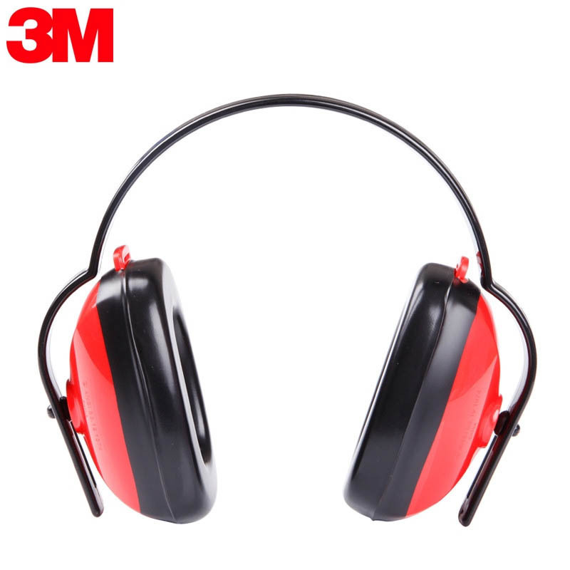 3M1425工业防噪音睡觉耳罩专业隔音降噪静音耳机射击消音防躁