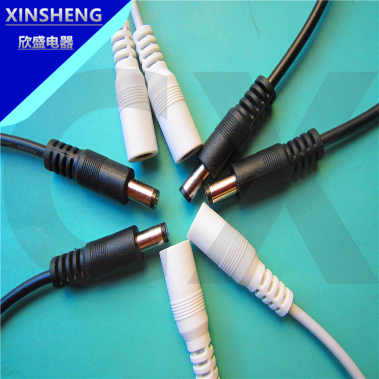 供应dc5.5电源线dc5.5充电线dc5.5插头5.5*2.1电源线dc线usb