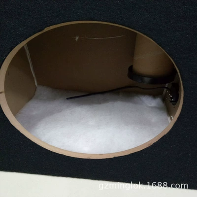 Car speaker/subwoofer box double woofer empty box