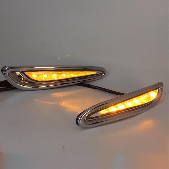 Adecuado Para Caballo tres estrellas volando diurna Luz de marcha caballo tres estrellas volando Luz de marcha diurna caballo tres estrellas volando luz de giro sin marco