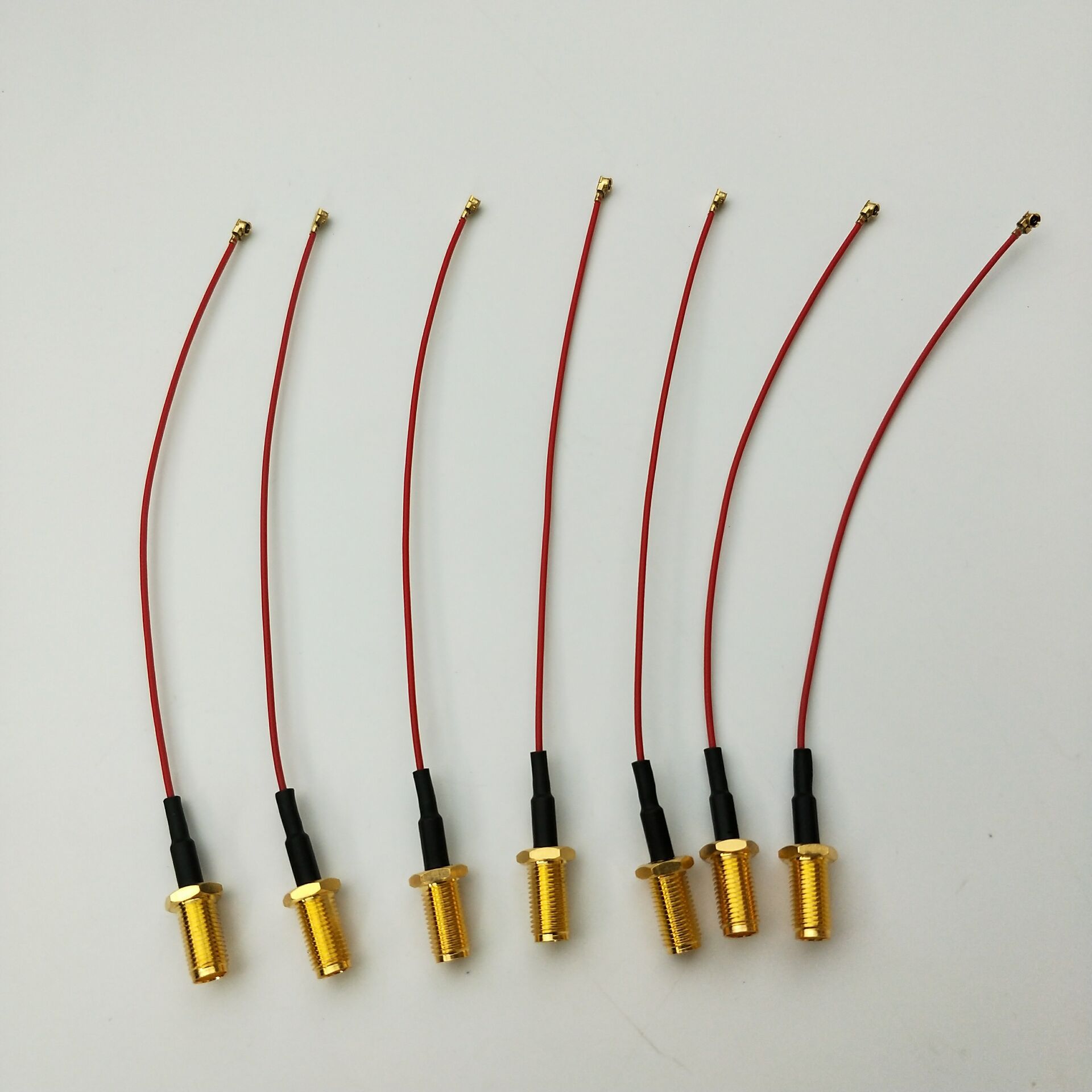 IPEX转SMA天线反极转接线天线  WiFi无线模块网卡天线连接线内针