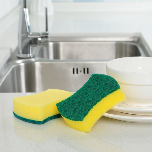 T2634 powerful decontamination dishwashing sponge cleaning sponge kitchen dishwashing magic sponge scrubbing dishwashing cloth
