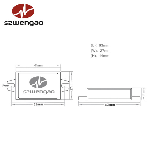 [Wengao Electronics] Power converter 12V to 5V 3A car LED display power supply DC voltage regulator