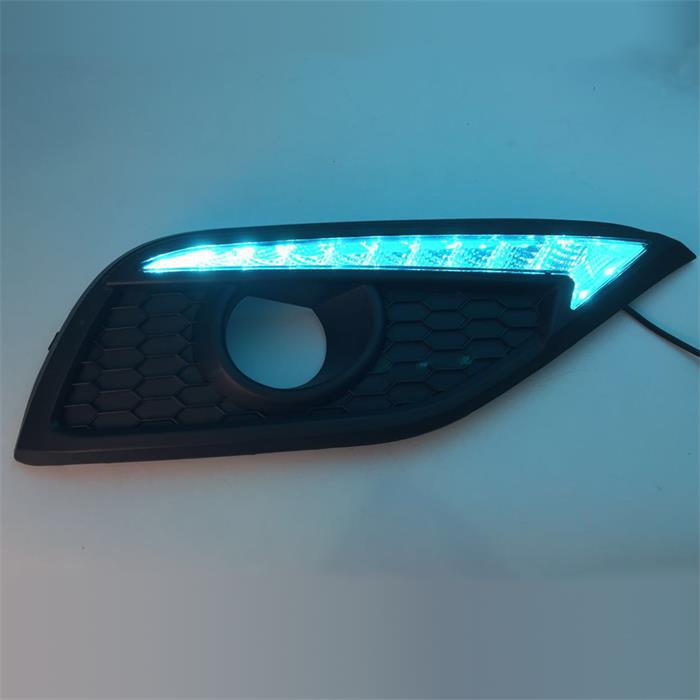 Aplicable a 12-13 CRV luz diurna modificado fangya streamer dirección 3-color luz diurna