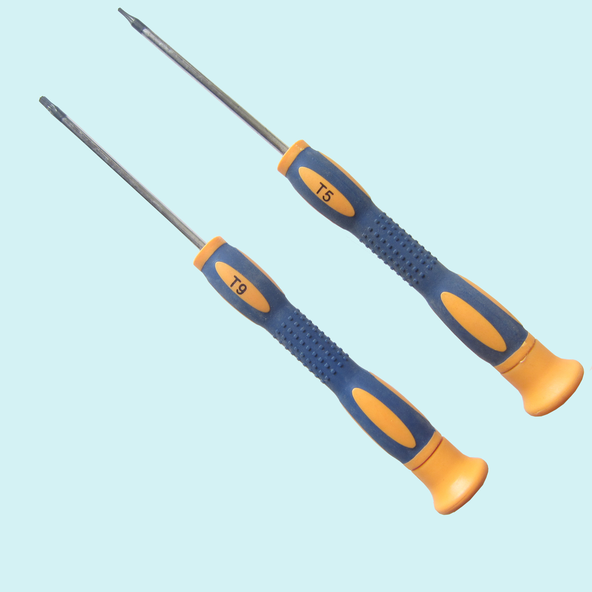 胶柄梅花螺丝刀带孔电子维修螺丝批T10