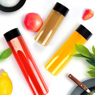 ���Ȼ�400/500/700mlһ���Թ�֭ƿ͸�����ϱ���PET������ƿ