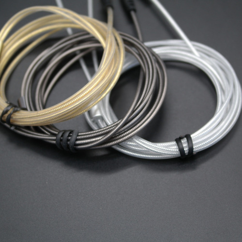 Aluminum Foil Wire Semi-Finished Mid-Range Metal MP3 Headphone Cable with Multicolor Options Headphone Upgrade Cable Material