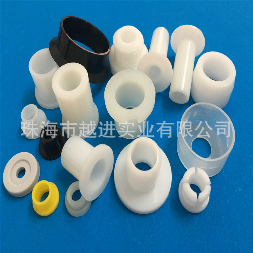 专业生产各种优质塑料尼龙轴套 黑色耐磨尼龙柱 各种形状加工