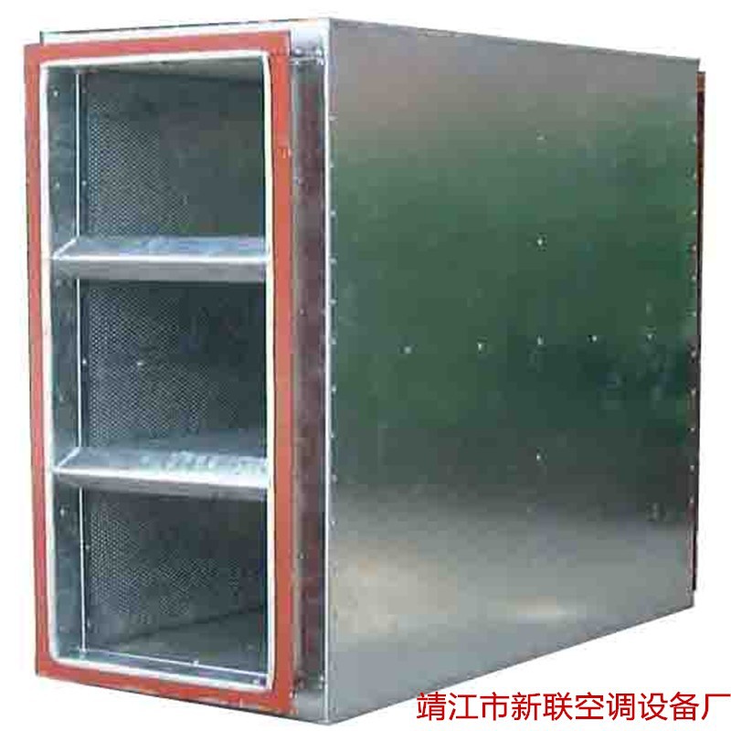 片式消声器 双微穿孔消声弯头ZP100靖江新联用户至上中型企业