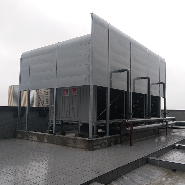 楼顶平台风机声屏障 厂房设备隔声屏障 冷却塔隔音屏障