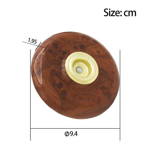 Wholesale cello anti-slip mat metal eye bird's eye phoenix imitation carbon fiber cello anti-slip mat round anti-skid plate