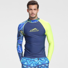 Shark Bart men's split diving suit long-sleeved sun protection swimsuit surfing swimsuit snorkeling suit jellyfish suit sun protection suit