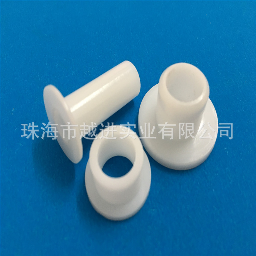 厂家加工 T型尼龙轴套 耐高温四氟轴套 耐磨塑胶轴套