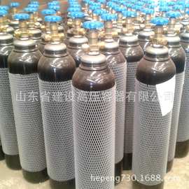 鲁建高10升氮气瓶黑色N2 工业破碎锤专用 高压钢瓶无缝气瓶 10升