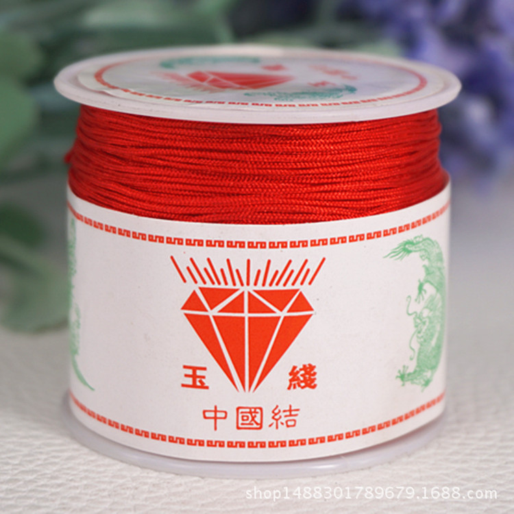 五彩线绳金刚线文玩绳星月菩提子佛珠手串编绳配件无弹力