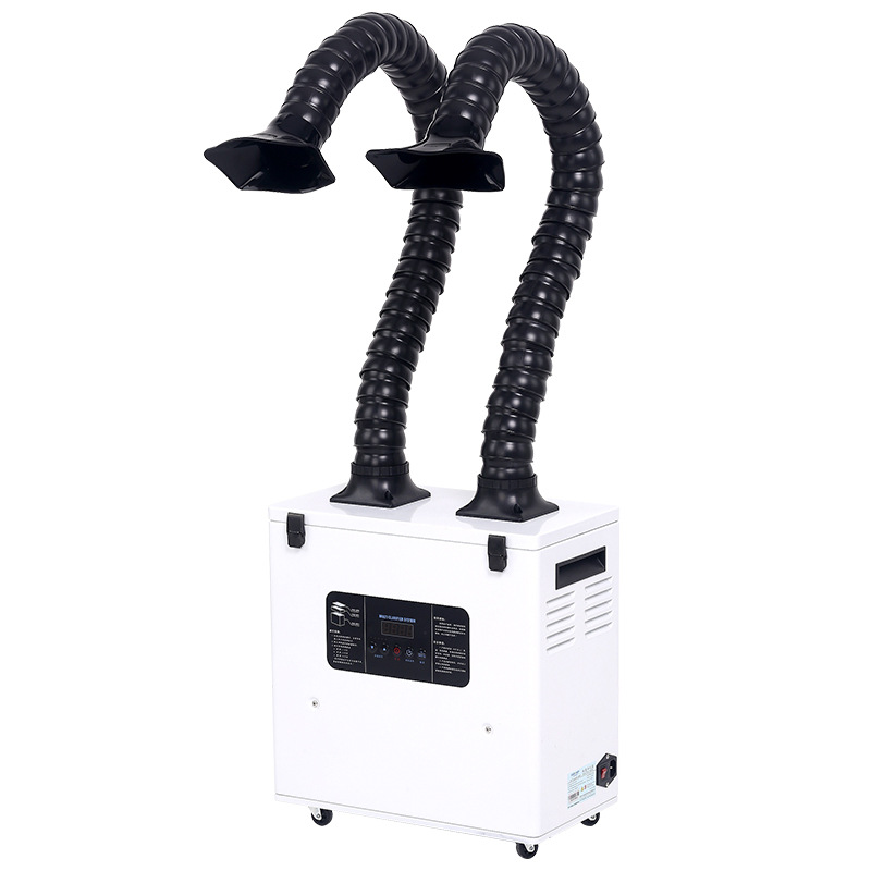 厂家直可以达到室内排放标准的焊锡工位烟雾净化器