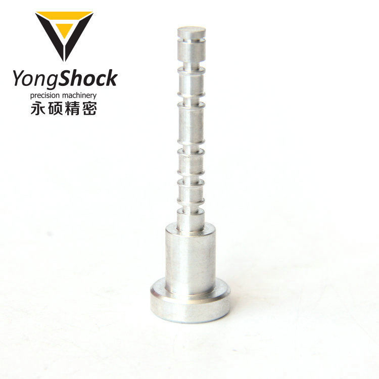 锻压件加铝6061线轴五金气动工具 本色光亮阳极精密数控加工配件