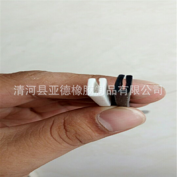 厂家供应U型橡胶密封条 U型玻璃包边条 U型硅胶密封条可加工
