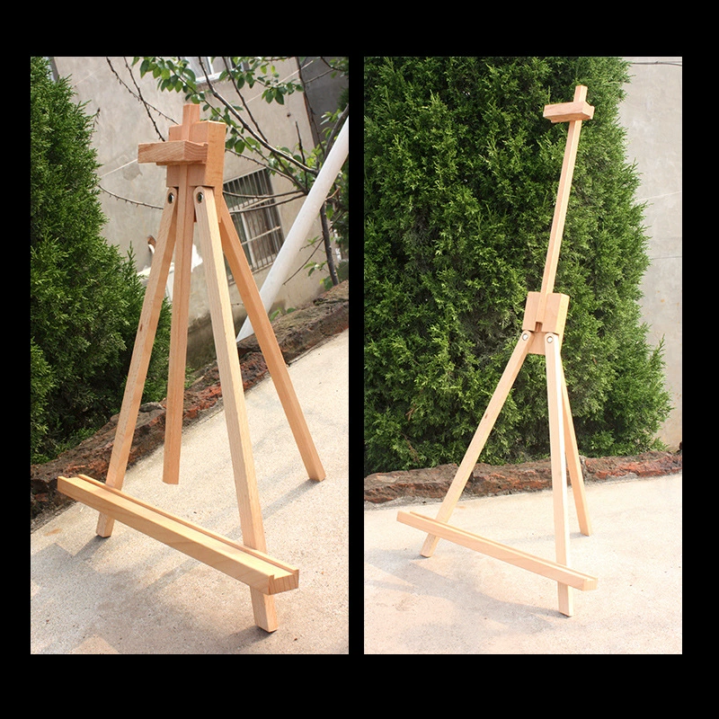 Floor HJ-6 desktop painting frame photo frame triangle/micro-painting rack/advertising display rack/wood oil painting rack