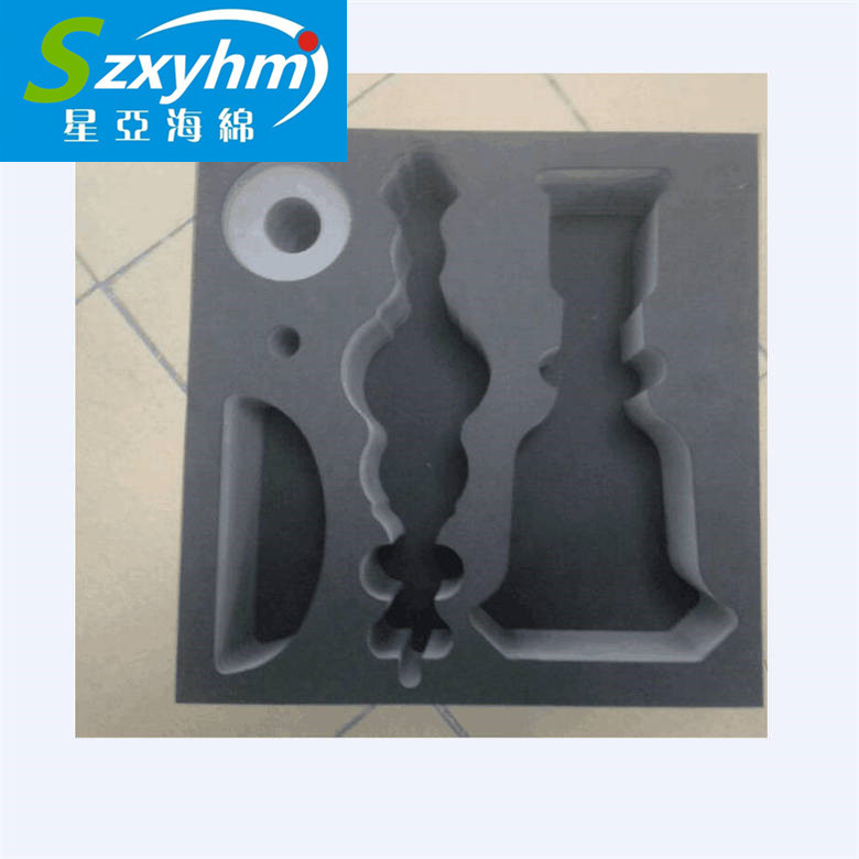 书法大师专用毛笔内衬包装覆绒EVA泡棉饰品手表定位 防震防摔加工