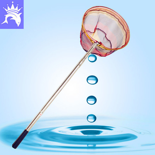 Aquarium fishing net, koi fishing net, Zhiyang telescopic stainless steel fishing net