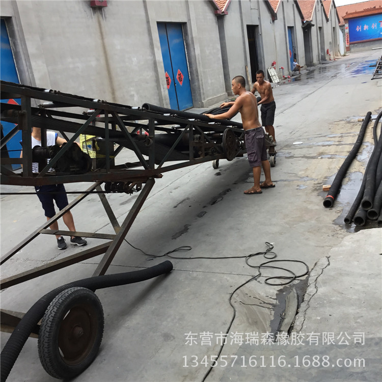 厂家直销高压吸排酸碱专用橡胶钢丝管优质大口径法琳娜橡胶钢丝管